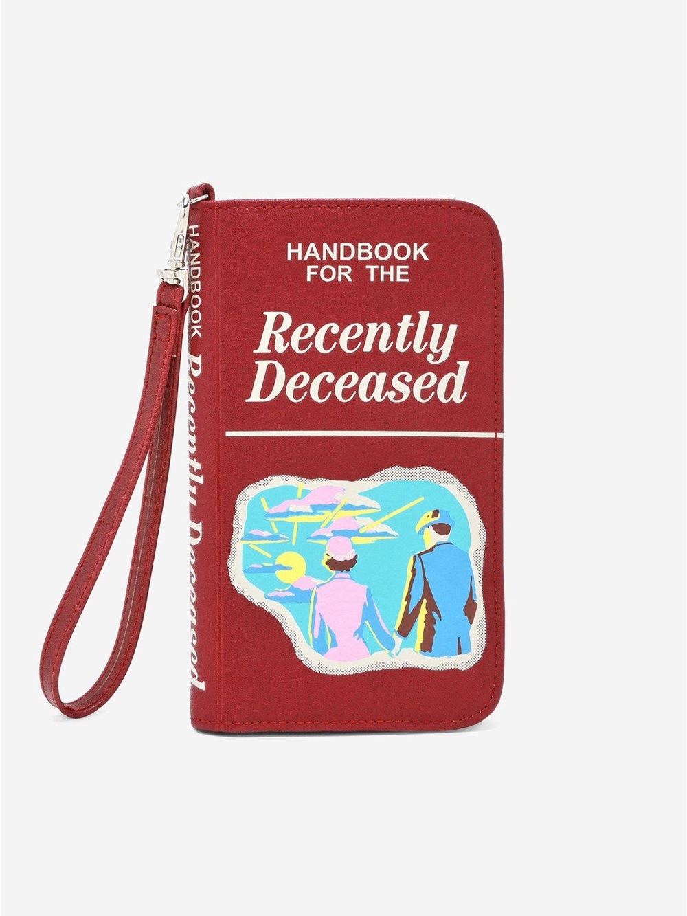 NWOT*  Handbook For The Recently Deceased Tech Wristlet